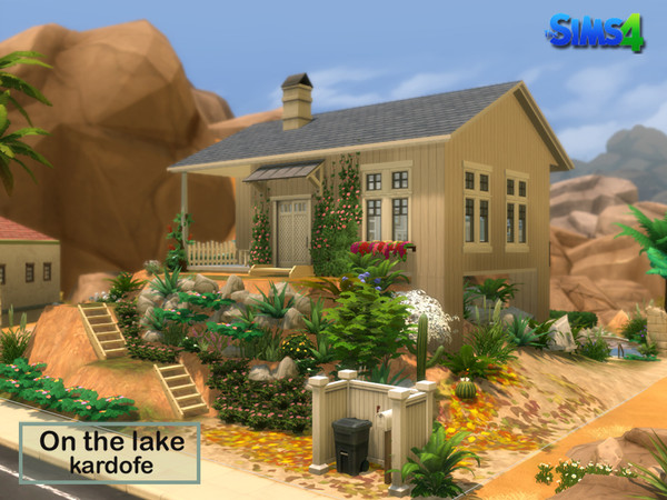 Sims 4 On the lake cozy house by kardofe at TSR