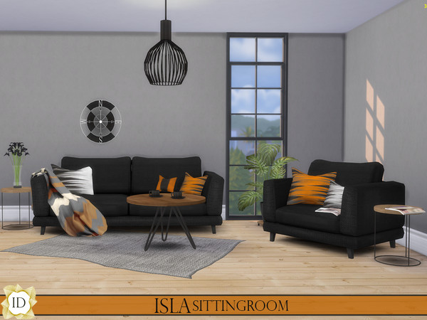 Sims 4 Sitting room by ISLA Design at TSR