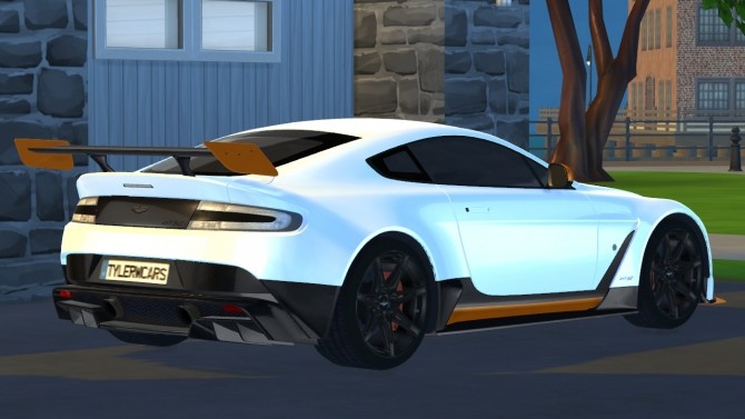 Sims 4 2016 Aston Martin Vantage GT12 at Tyler Winston Cars