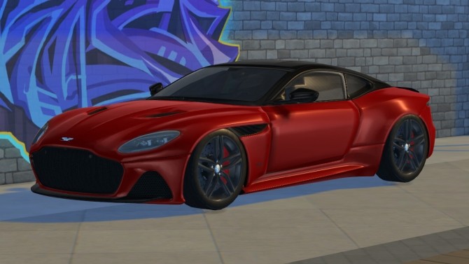 Sims 4 2019 Aston Martin DBS Supperleggera at Tyler Winston Cars