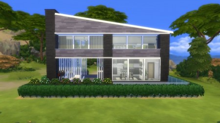 Minimalist home by Augustas at Mod The Sims
