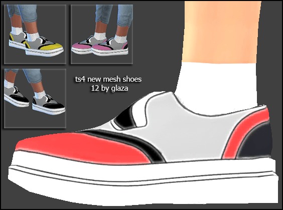 Sims 4 Shoes 12 (P) at All by Glaza