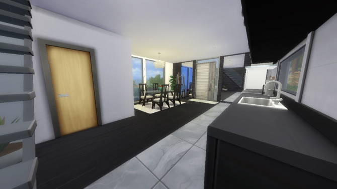 Minimalist home by Augustas at Mod The Sims » Sims 4 Updates