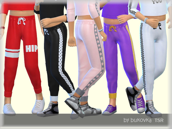 Sims 4 Pants Girl by bukovka at TSR