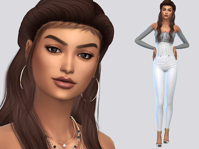 Sims 4 Brooke Madsen at MSQ Sims
