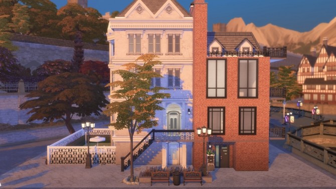 Sims 4 Windenburg Townhouses at GravySims