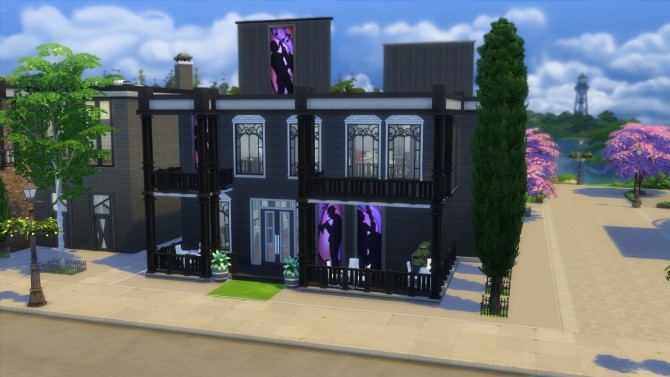 Sims 4 The blue velvet Willow Creek renovation by iSandor at Mod The Sims