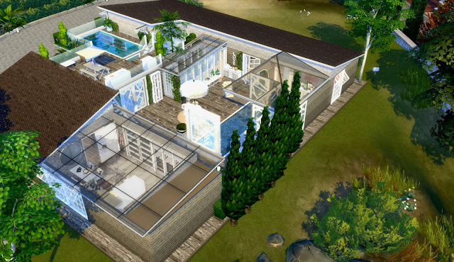 Sims 4 The Dragonfly house at Guijobo