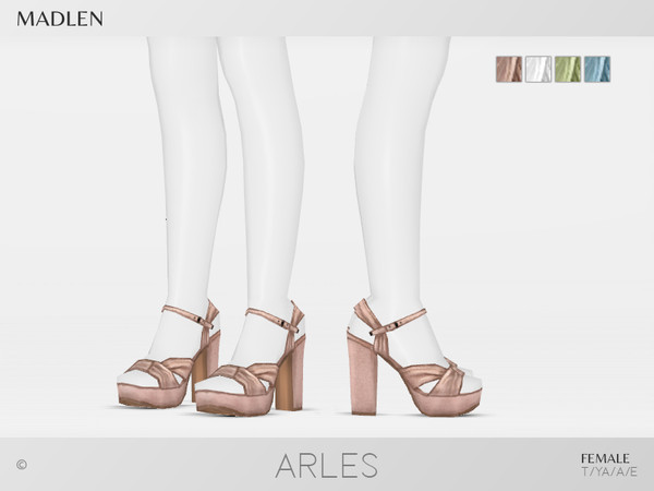 Sims 4 Madlen Arles Shoes by MJ95 at TSR