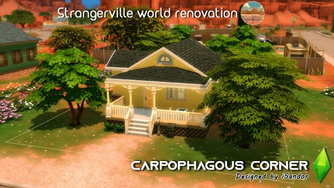 Sims 4 Strangerville renew #4 Carpophagous corner starter by iSandor at Mod The Sims