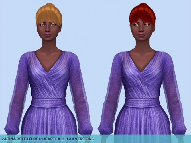 Sims 4 Nightcrawlers hair retextures at Heartfall