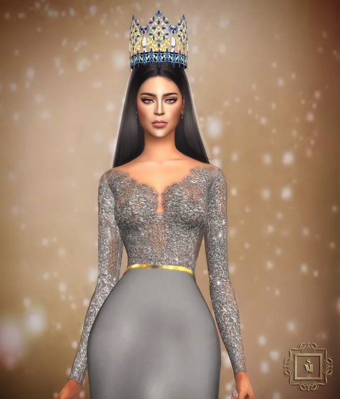 Sims 4 MISS WORLD CROWN at MSSIMS