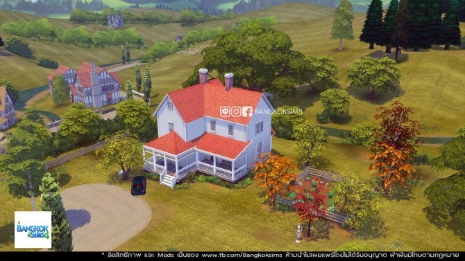 Sims 4 The Odd Life of Timothy Green House at BangkokSims