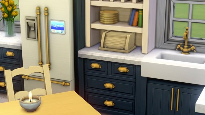 Parenthood Kitchen Posh Recolor At Miss Ruby Bird Sims 4 Updates