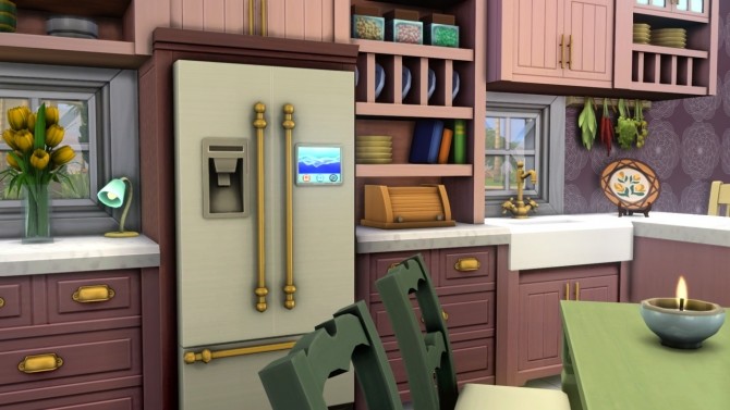 Sims 4 Parenthood Kitchen Posh Recolor at Miss Ruby Bird