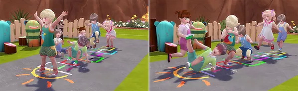 Sims 4 Jumping On Hopscotch Pose at A luckyday