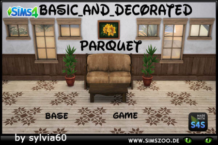 Basic for parquet decorated 1 by sylvia60 at Blacky’s Sims Zoo