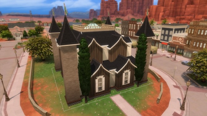 Sims 4 Strangerville renew #6 City hall by iSandor at Mod The Sims