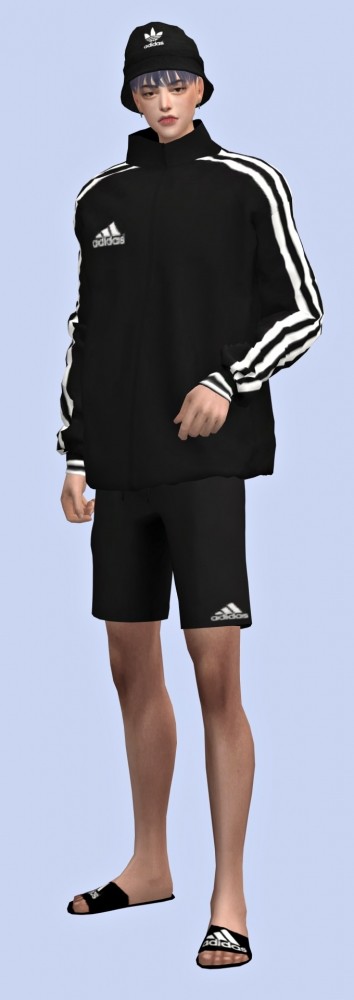 Sims 4 Jersey jacket at Lemon Sims 4