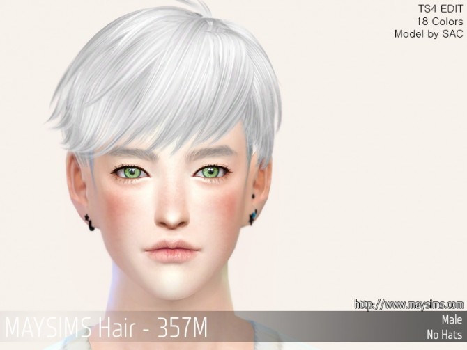 Sims 4 Hair 357M at May Sims