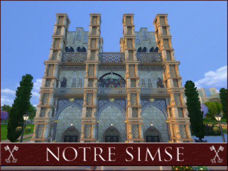 Notre Simse cathedral by Gwynnbleidd at TSR