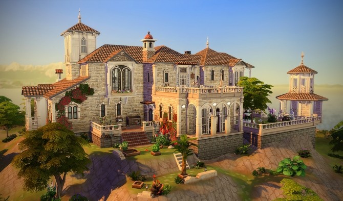 Sims 4 Les Marches house at Simsontherope