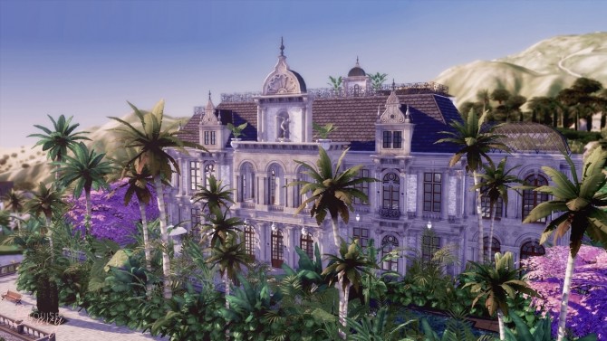 Sims 4 Mini Mansion for Judith Ward at GravySims