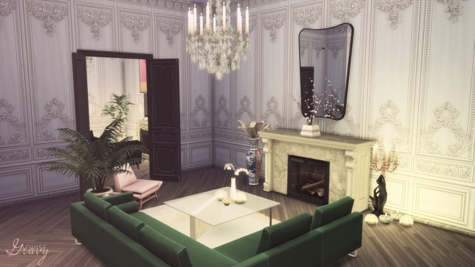 Sims 4 Mini Mansion for Judith Ward at GravySims