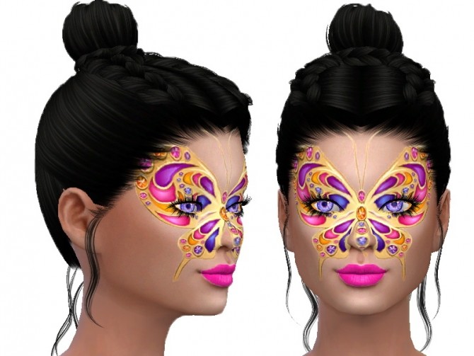 Sims 4 Face paint at Trudie55
