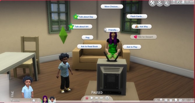 Sims 4 More Autonomous Social Interactions For Toddlers by Brandi Marie93 at Mod The Sims