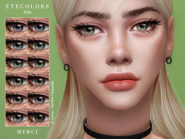 Sims 4 Eyecolors N14 by Merci at TSR