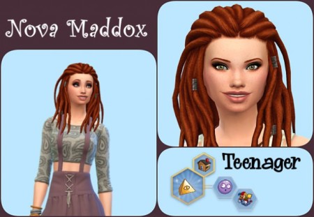 Nova Maddox by Meryane at Beauty Sims