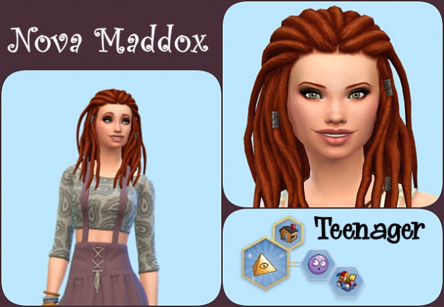 Sims 4 Nova Maddox by Meryane at Beauty Sims