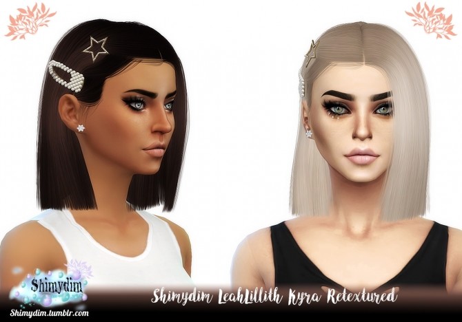 LeahLillith Kyra Hair Retexture Naturals + Unnaturals at Shimydim Sims »  Sims 4 Updates