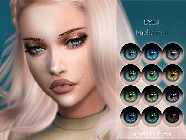 Sims 4 Enchanted eyes by ANGISSI at TSR