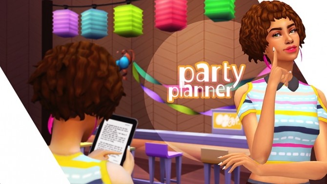 Sims 4 Party Planner Mod at KAWAIISTACIE