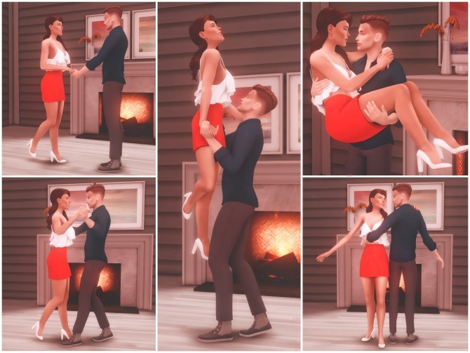 Sims 4 Can I Have This Dance pose pack at Katverse