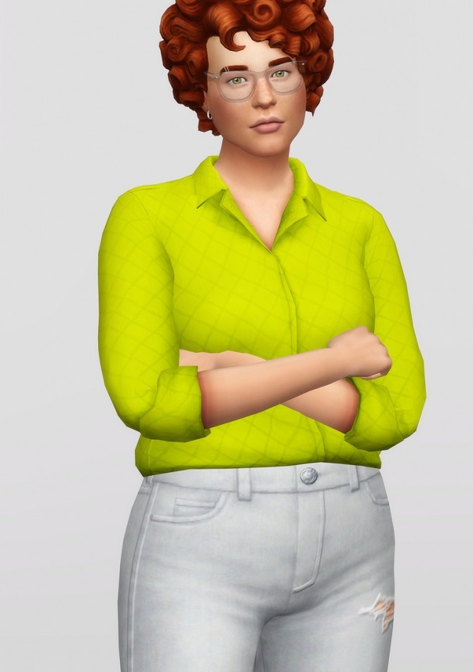Sims 4 Shirt for Audrey 20 colors at Rusty Nail