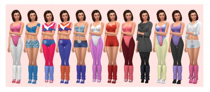 Sims 4 SIMPLESIMMER’S LEG WARMERS RECOLOUR at Sims4Sue