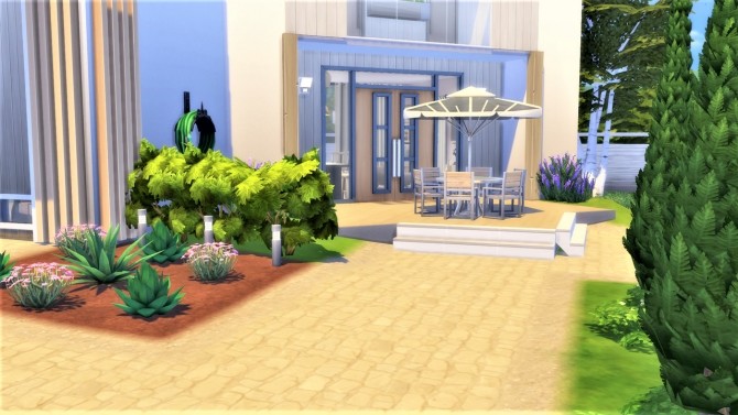 Sims 4 Newcrest Family Modern House at Agathea k