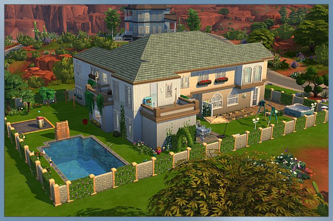 Sims 4 Katja house by Cappu at Blacky’s Sims Zoo