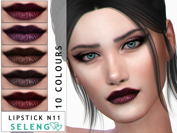 Sims 4 Lipstick N11 by Seleng at TSR
