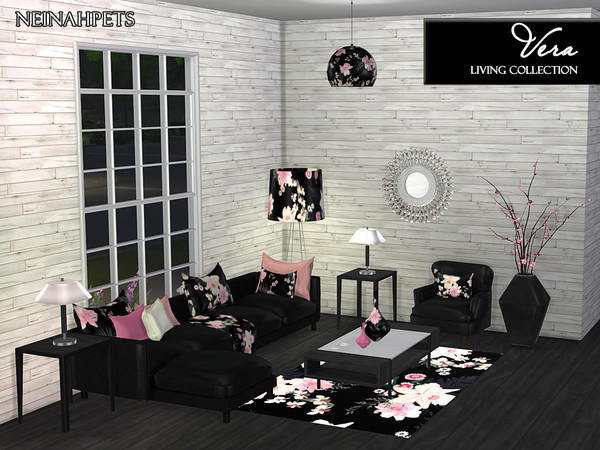 Sims 4 Vera Living Collection by neinahpets at TSR