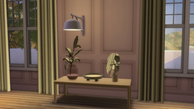 Sims 4 AMBIT WALL LAMP (P) at Meinkatz Creations