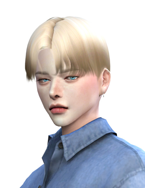 Sims 4 Eunwoo Hair at Lemon Sims 4
