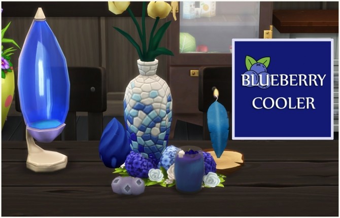 Sims 4 BLUEBERRY COOLER DRINK at Icemunmun