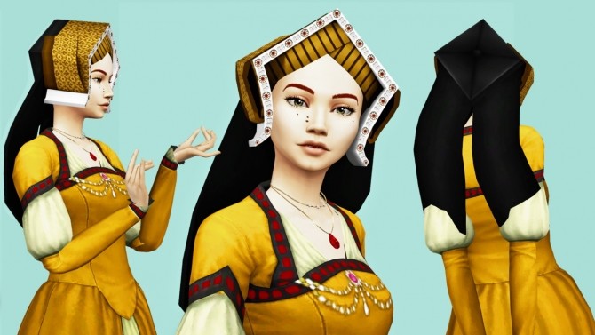 Sims 4 French Hood at Teanmoon