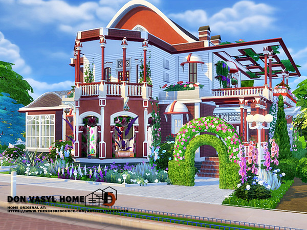 Sims 4 Don Vasyl Home by Danuta720 at TSR