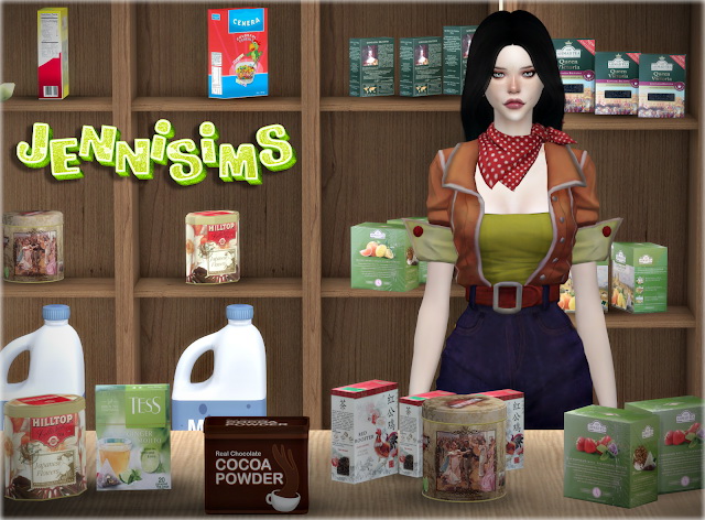 Sims 4 Decorative Clutter Kitchen 8 Items at Jenni Sims