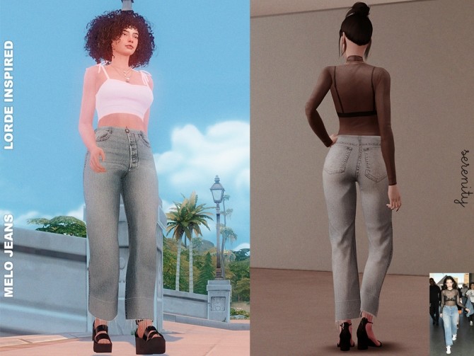 Sims 4 Lorde Inspired Set at SERENITY
